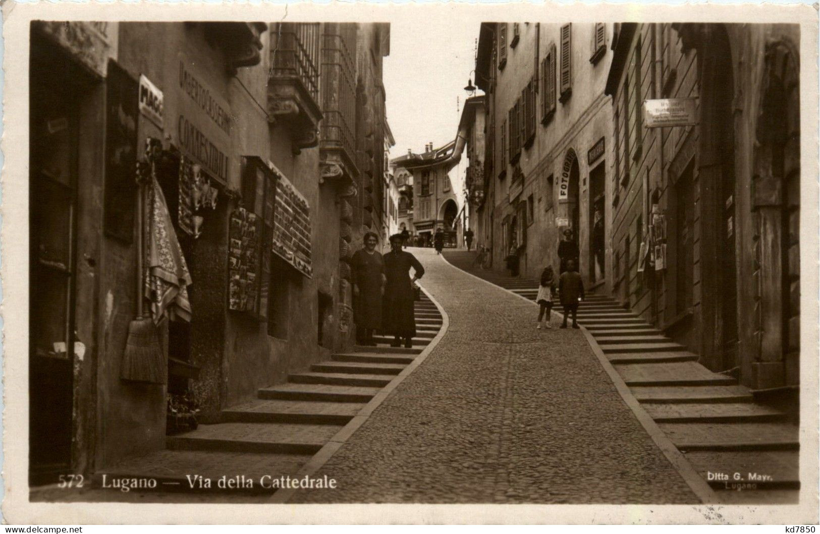 Lugano - Via Della Cattedrale - Lugano