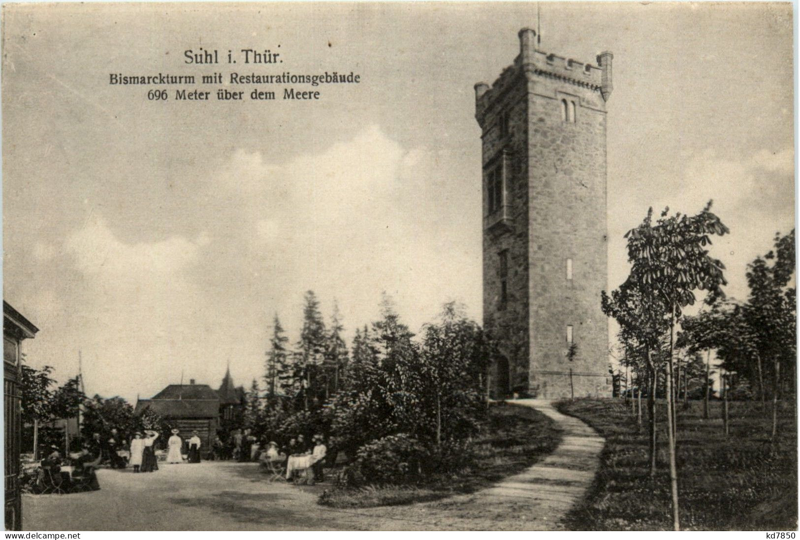 Suhl - Bismarckturm - Suhl