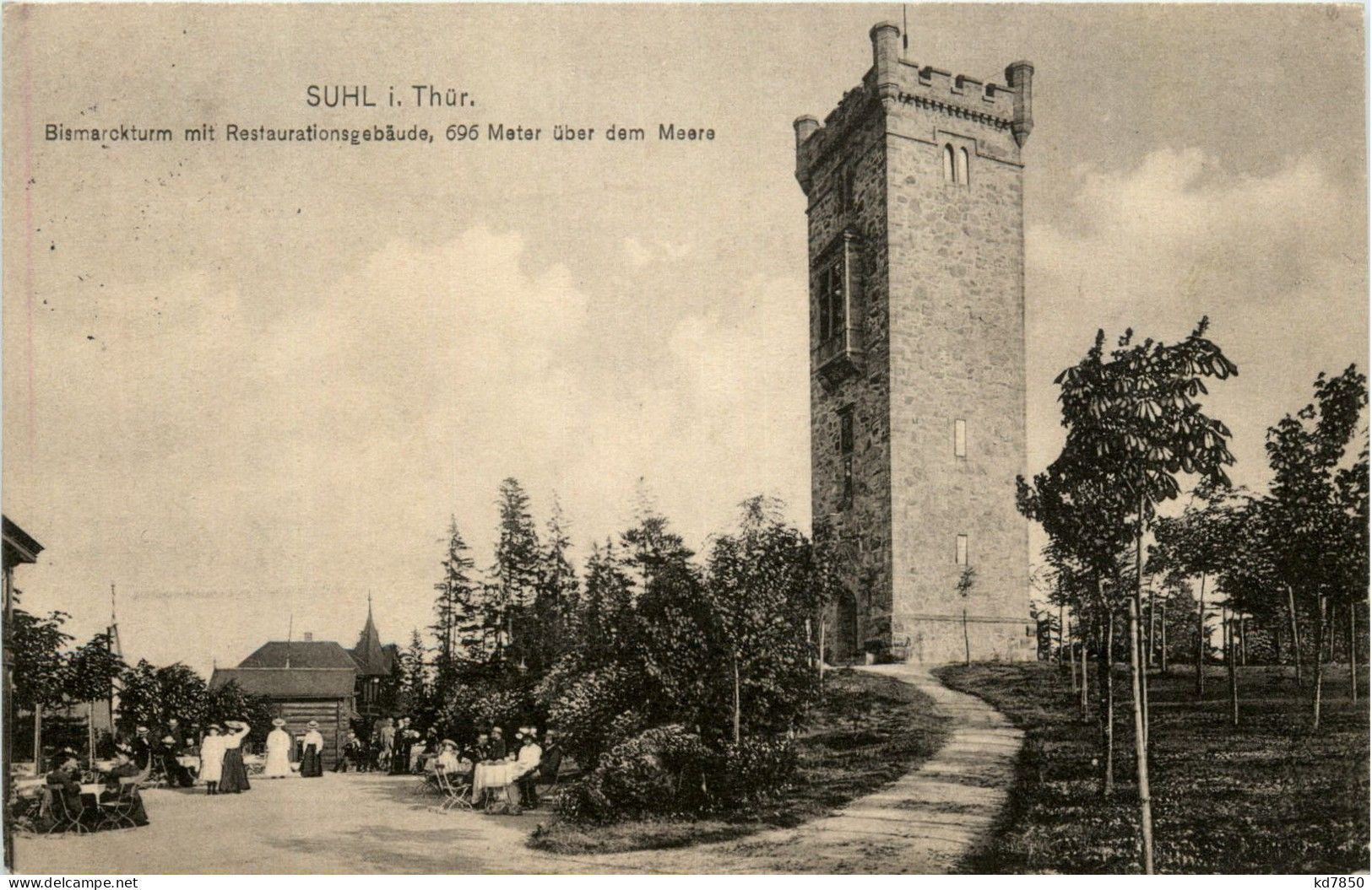 Suhl - Bismarckturm - Suhl