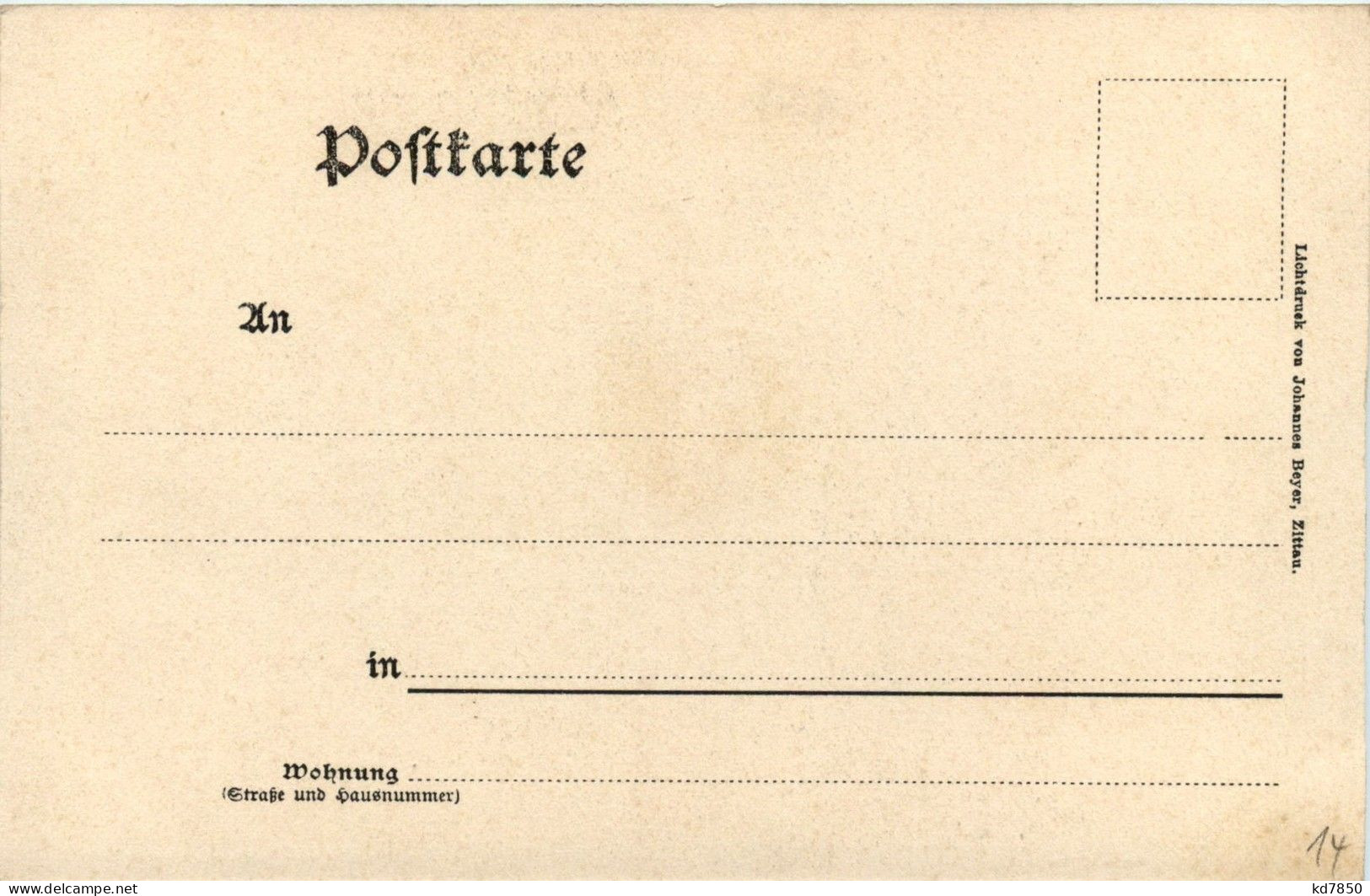 Zittau - Oberlausitzer Gewerbeausstellung 1902 - Zittau