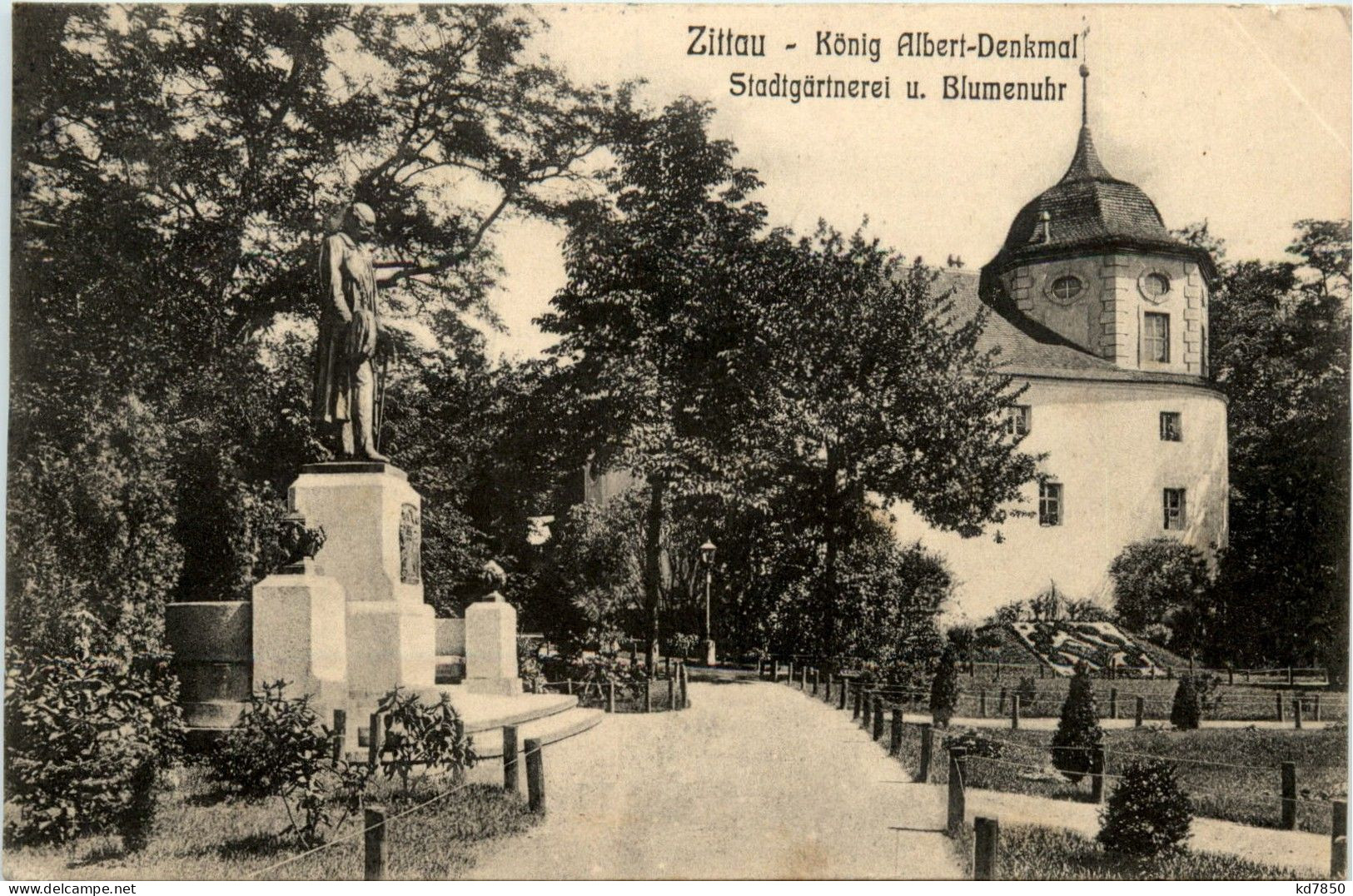 Zittau - König Albert Denkmal - Zittau