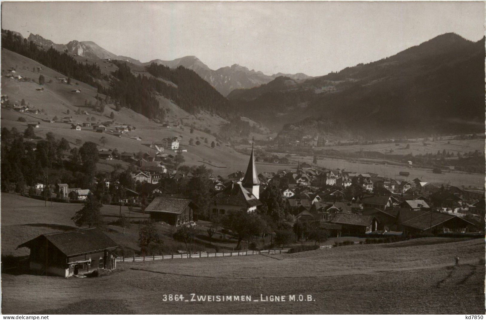 Zweisimmen - Ligne MOB - Zweisimmen