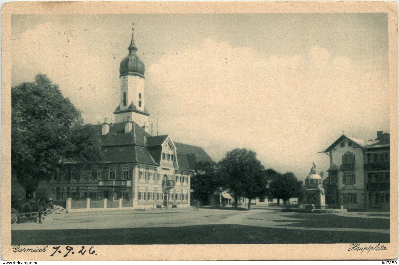 Garmisch - Hauptplatz - Garmisch-Partenkirchen