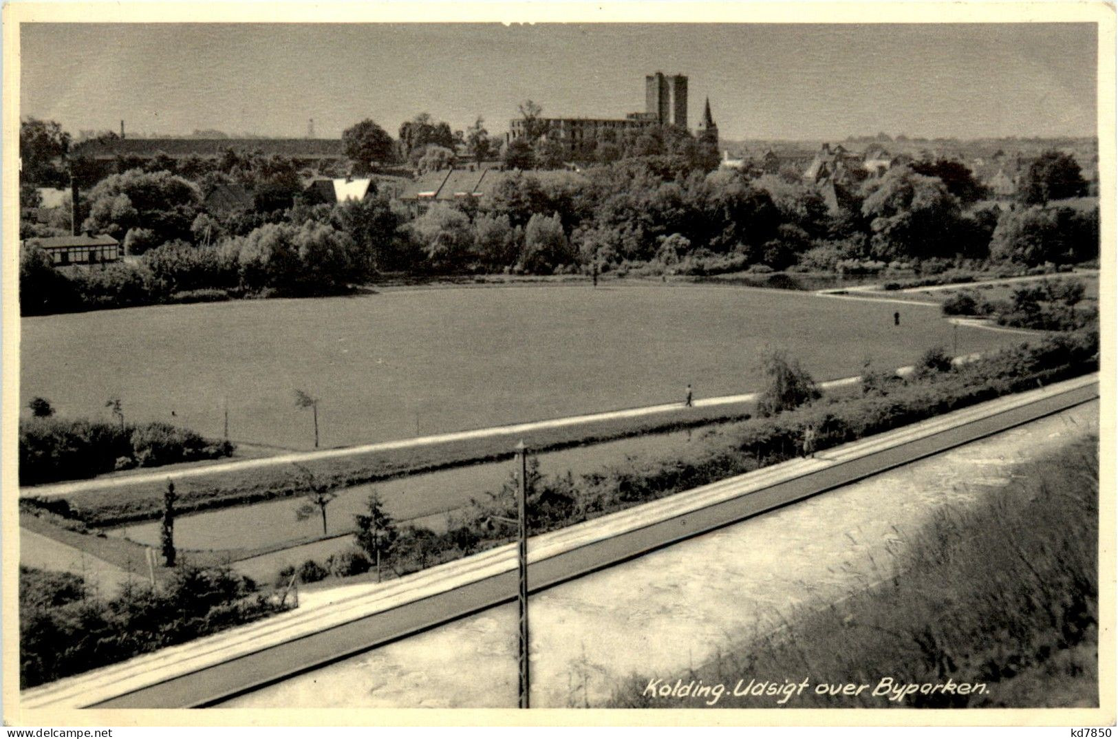 Kolding - Udsigt Over Byparken - Denemarken