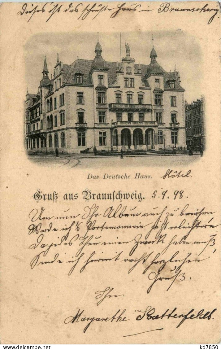 Gruss Aus Braunschweig - Das Deutsche Haus - Braunschweig