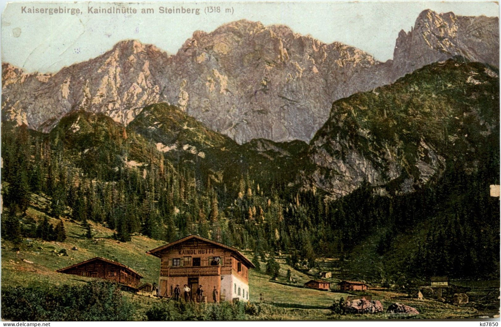 Kufstein/Tirol Und Rundherum - Kaisergebirge, Kaindlhütte Am Steinberg - Kufstein