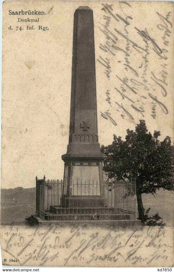 Saarbrücken - Denkmal - Saarbruecken