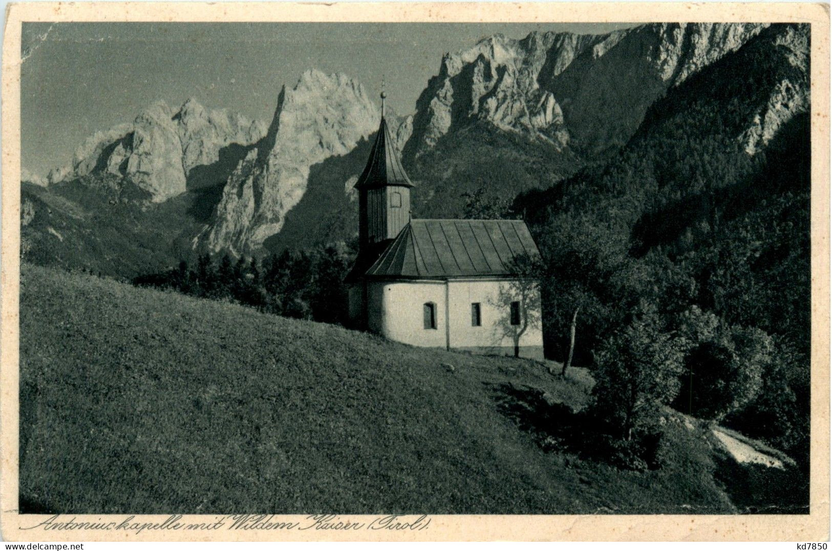 Kufstein/Tirol Und Rundherum - Antoniuskapelle Mit Wildem Kaiser - Kufstein