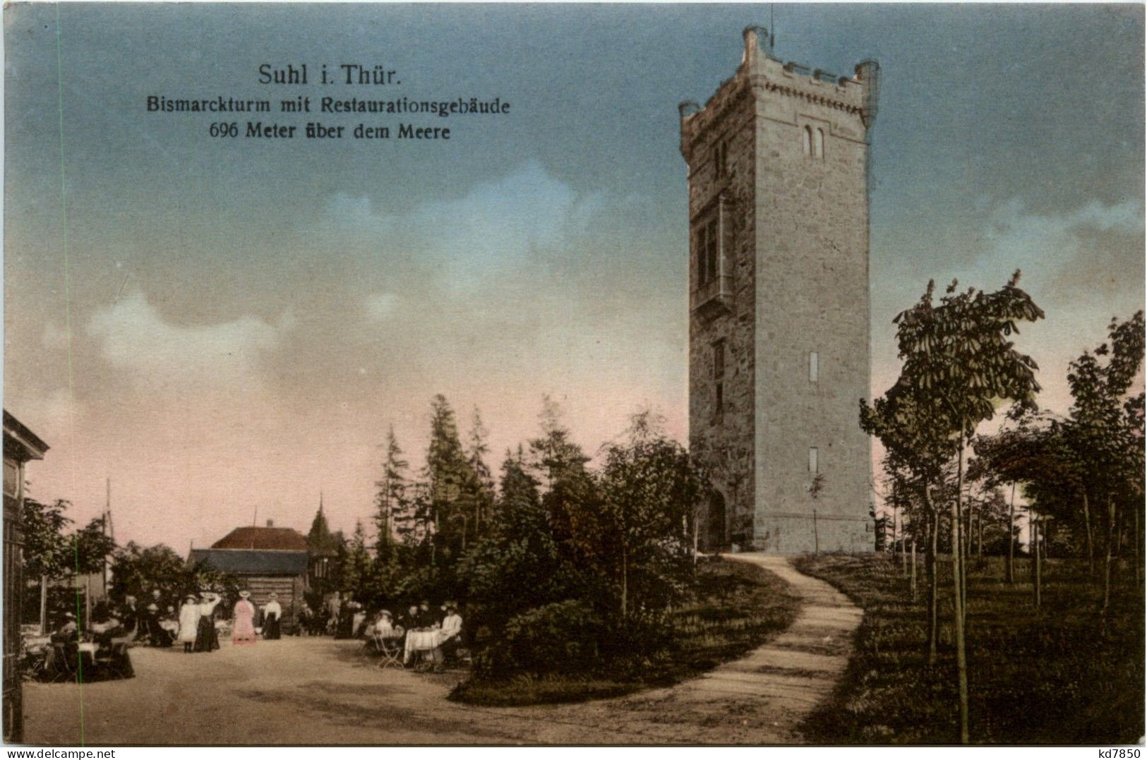 Suhl - Bismarckturm - Suhl