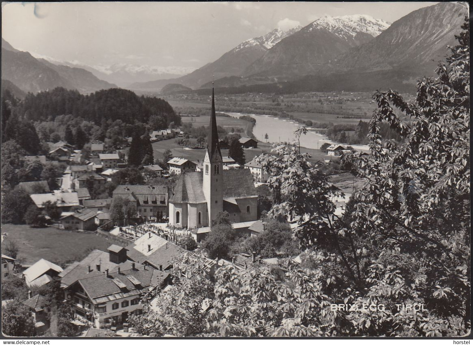 Austria - 6230 Brixlegg - Alte Ortsansicht Mit Kirche - Nice Stamp - Brixlegg