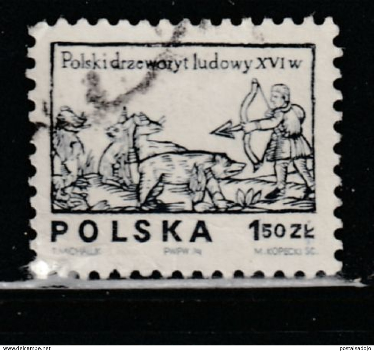 POLOGNE 563 // YVERT 2190 // 1974 - Used Stamps