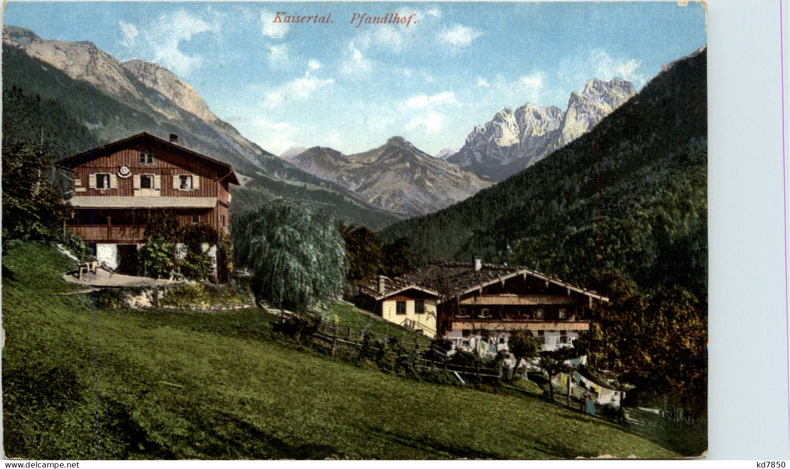 Kufstein/Tirol Und Rundherum - Kaisertal, Pfandlhof - Kufstein