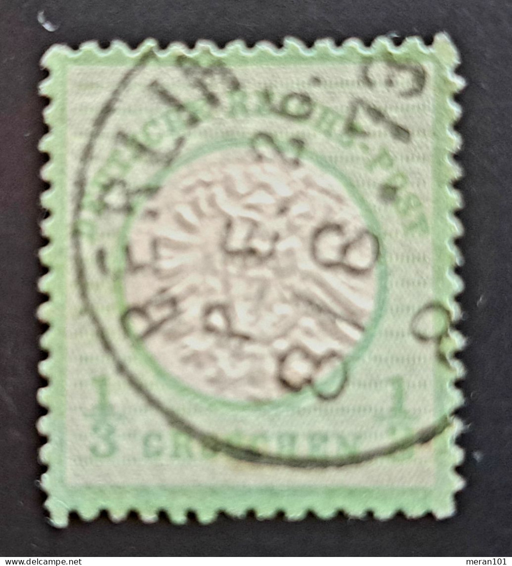 Deutsches Reich 1872, Brustschild Mi 17a BERLIN Signiert - Used Stamps