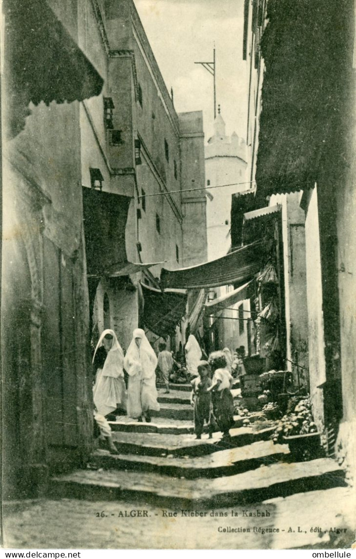 ALGER - Rue Kleber Dans La Casbah - Algerien