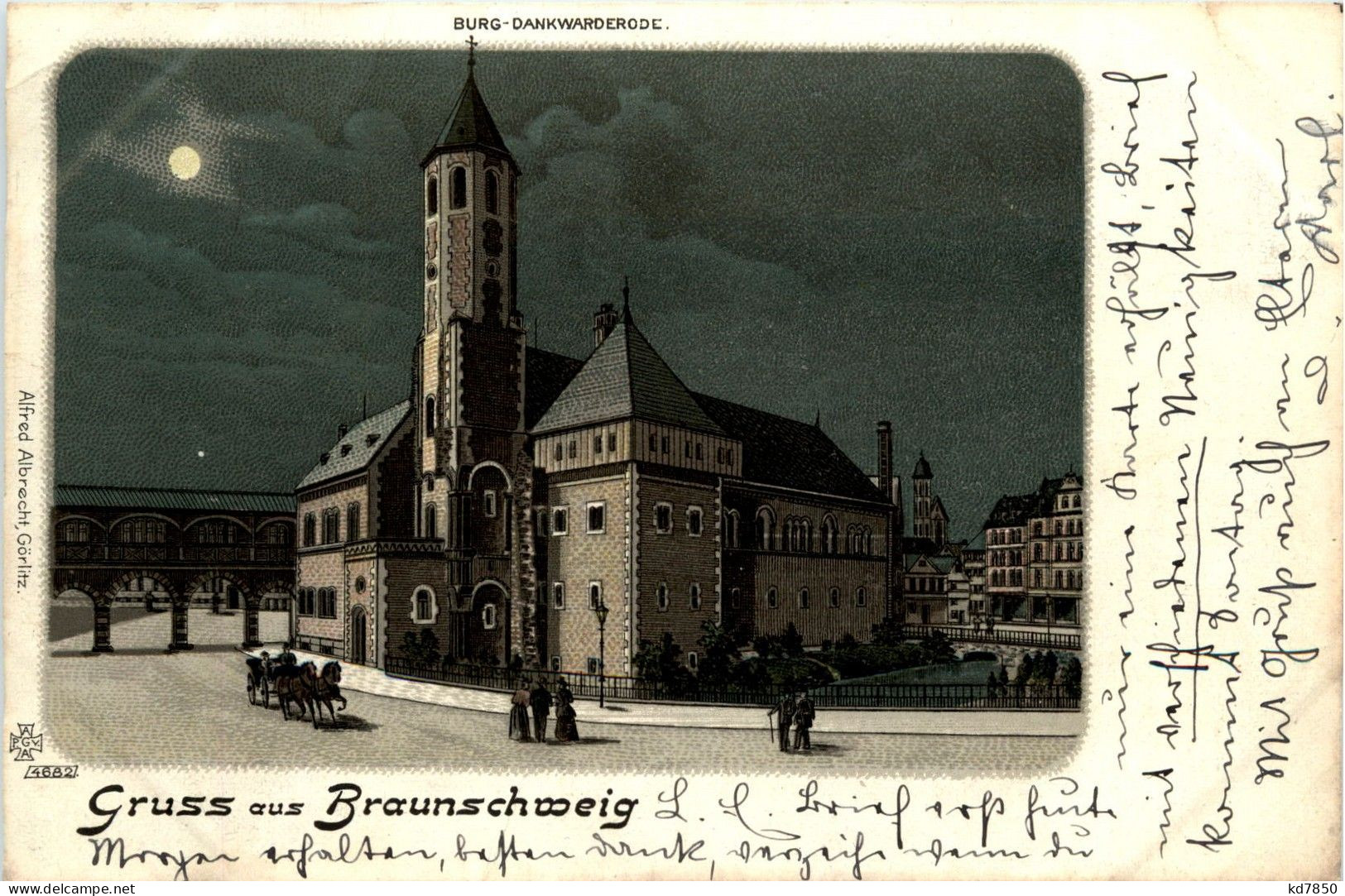 Gruss Aus Braunschweig - Litho - Braunschweig