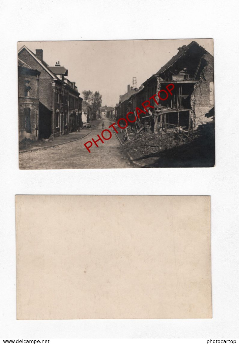 PHOTO NON SITUEE-Puit De MINE-GARE-3x PHOTOS Allemandes (comme CP)-GUERRE 14-18-1 WK-MILITARIA- - War 1914-18