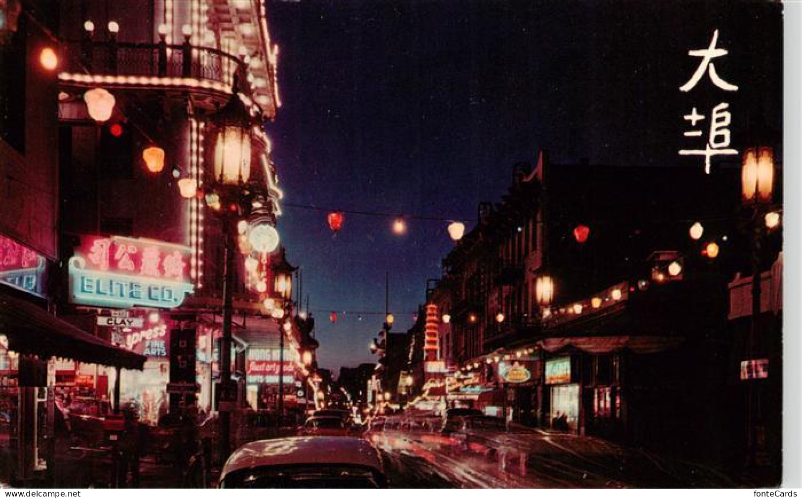 73881152 San_Francisco_California_USA Chinatown At Night - Autres & Non Classés