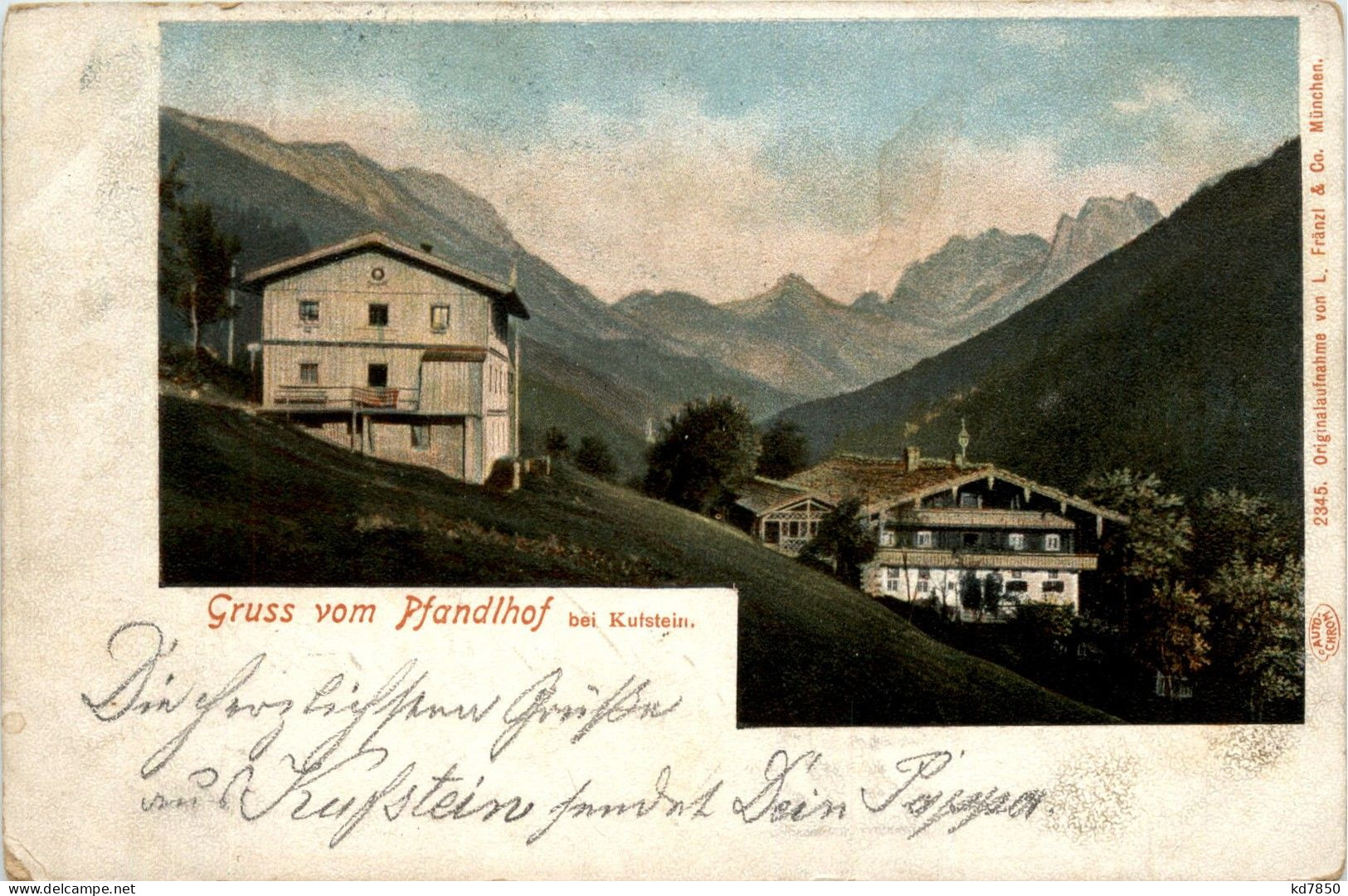 Kufstein/Tirol Und Rundherum - Gruss Vom Pfandlhof Bei Kufstein - Kufstein