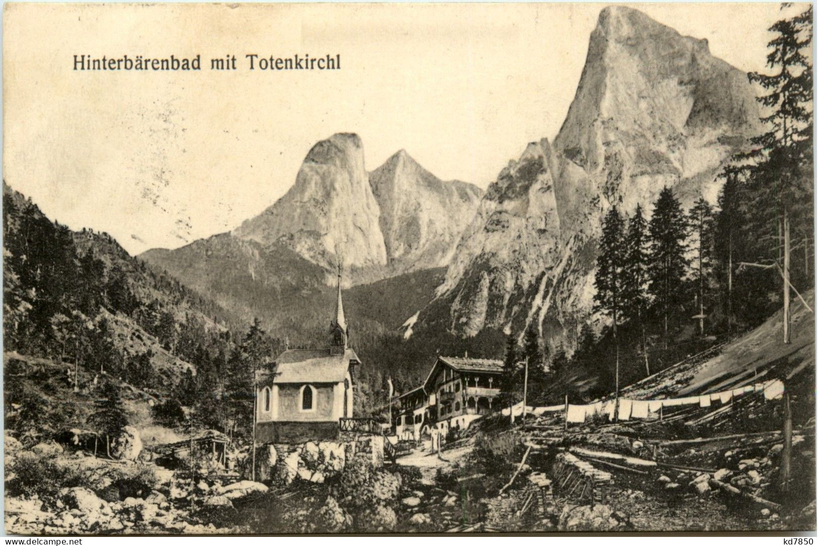 Kufstein/Tirol Und Rundherum - Hinterbärenbad Mit Totenkirchl - Kufstein