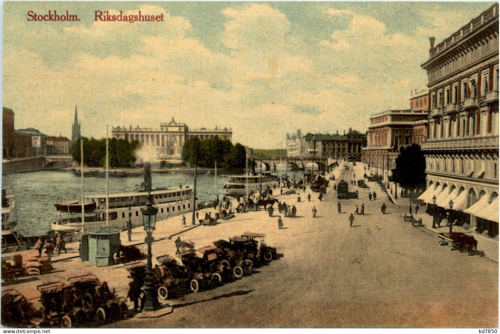 Stockholm - Riksdagshuset - Suecia