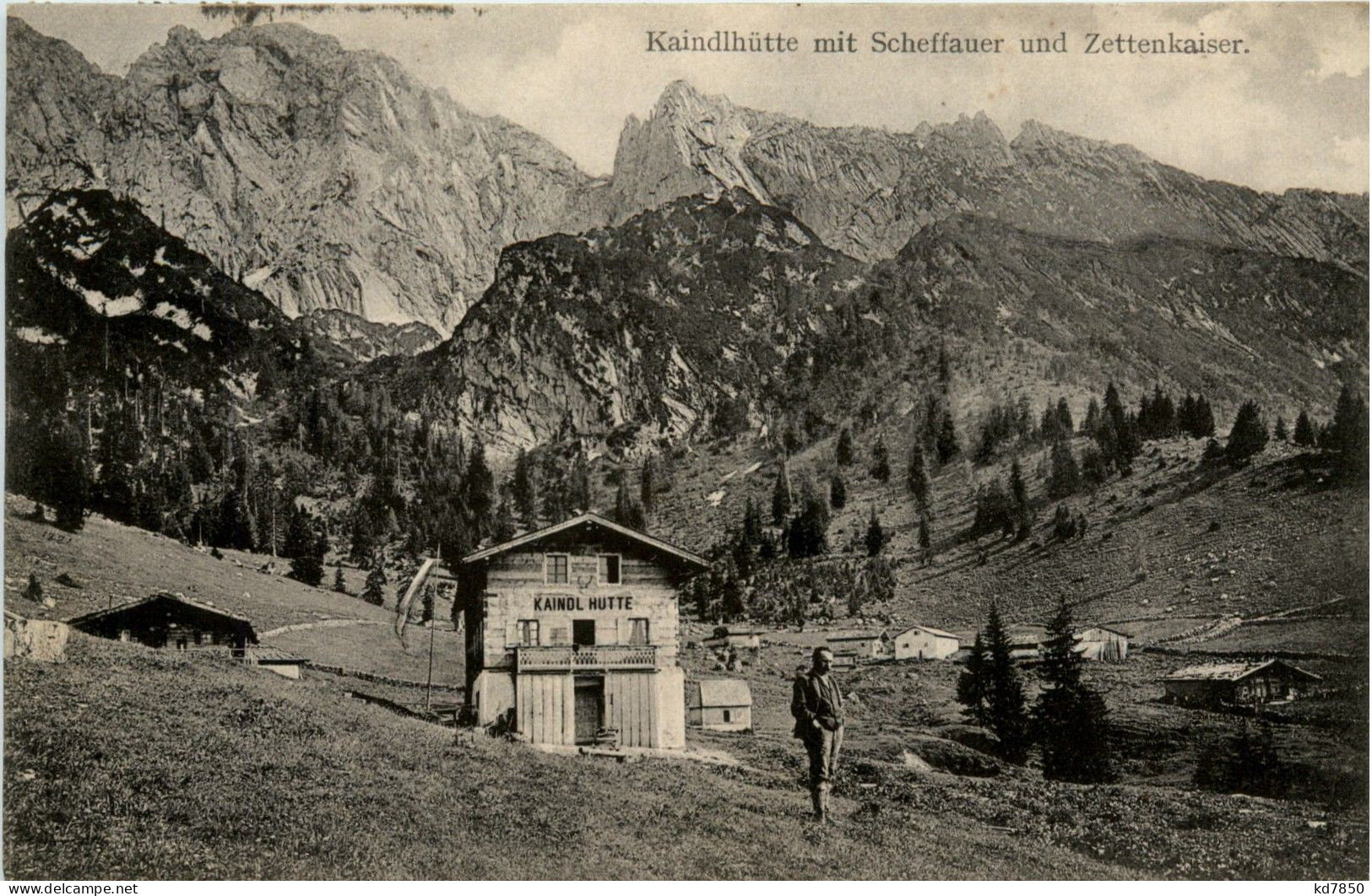 Kaindlhütte Mit Scheffauer Und Zettenkaiser - Kufstein