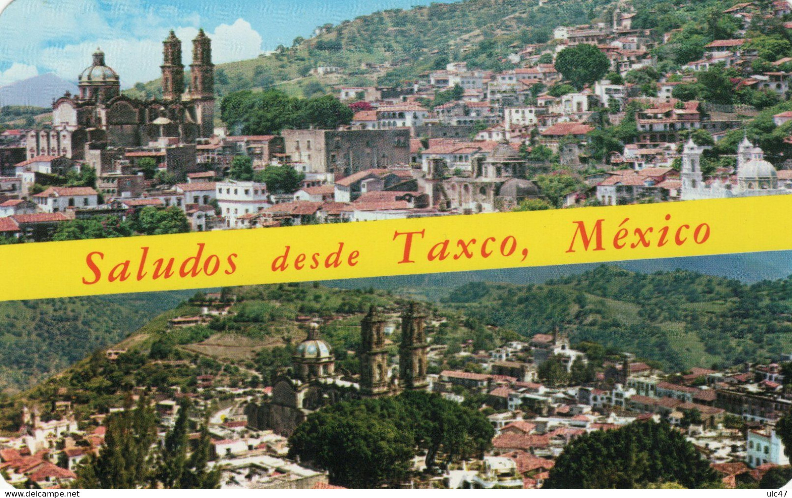 - Vista Panoramicas. Taxco, Gro., México. - Foto: Mark Turok.  - Scan Verso - - Mexique