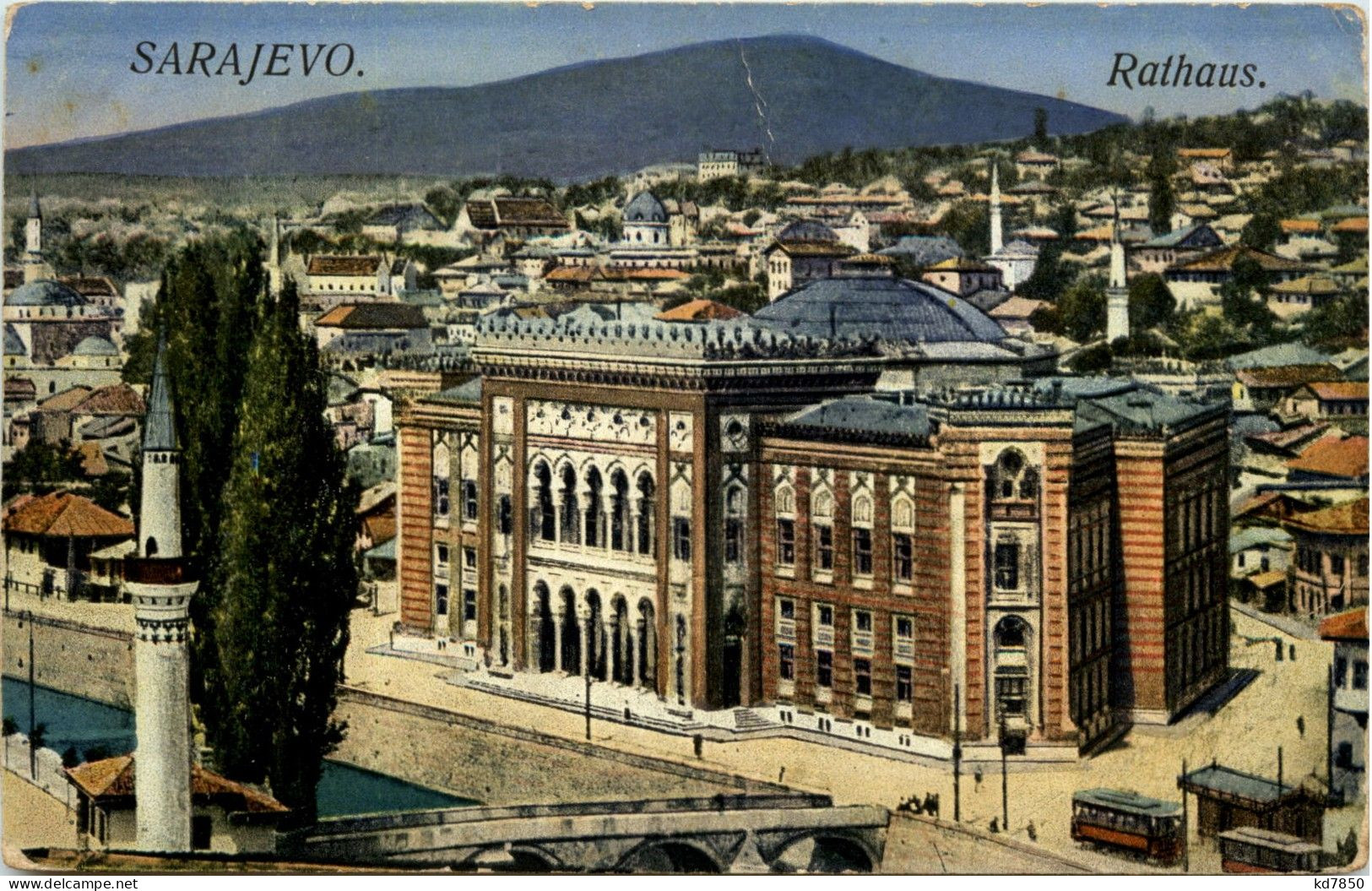 Sarajevo - Rathaus - Serbien