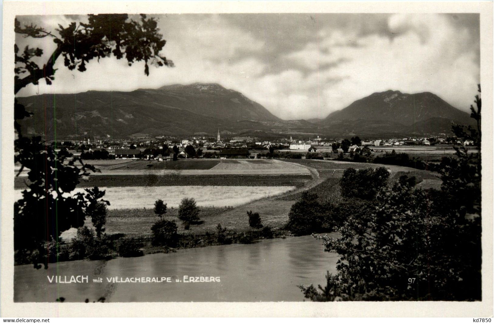 Villach/Kärnten - Villach, Mit Villacheralpe U. Erzberg - Villach