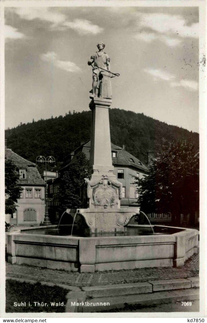 Suhl - Marktbrunnen - Suhl