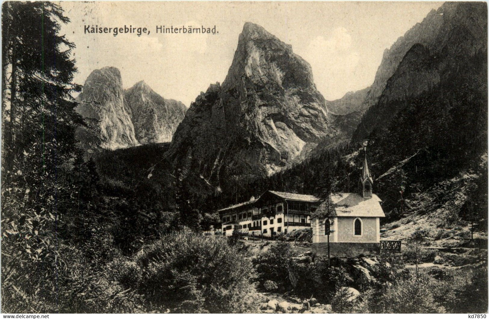 Kufstein/Tirol Und Rundherum - Kaisergebirge, Hinterbärenbad - Kufstein