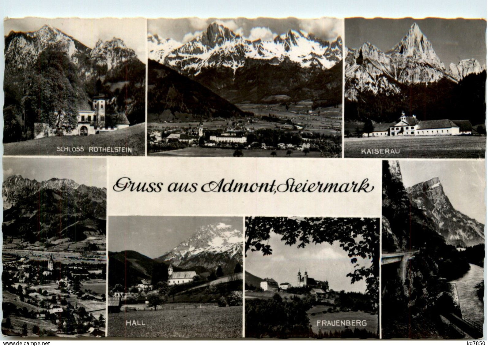 Admont/Steiermark - Admont, Grüsse Div.Bilder - Admont