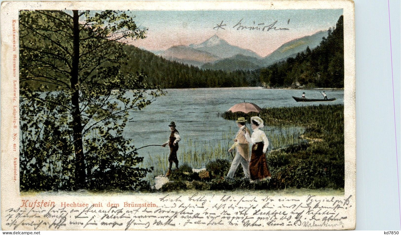 Kufstein/Tirol Und Rundherum - Hechtsee Mit Dem Brünnstein Bei Kufstein - Kufstein