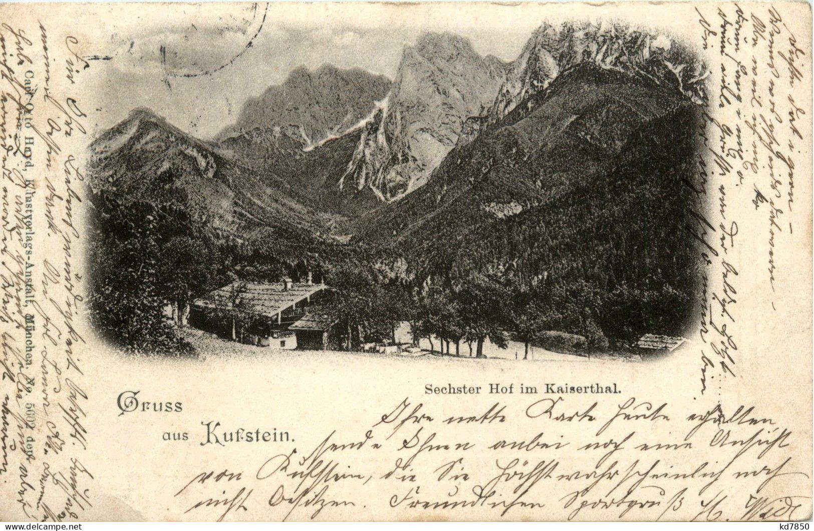 Gruss Aus Kufstein, Sechster Hof Im Kaisertal - Kufstein