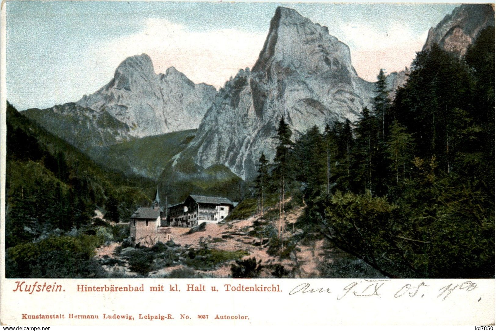 Kufstein/Tirol Und Rundherum - Hinterbärenbad Mit Kl. Halt U. Todtenkirchl - Kufstein