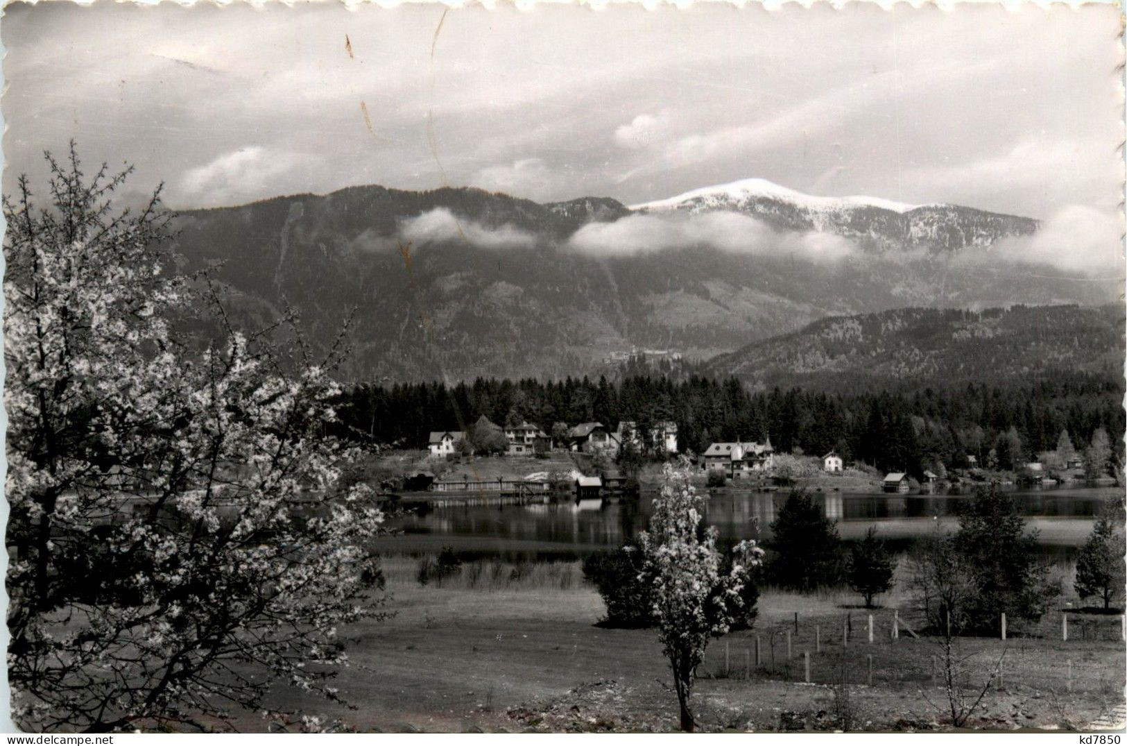 Villach/Kärnten - Villach, Magdalenensee, Mit Gerlitzen - Villach