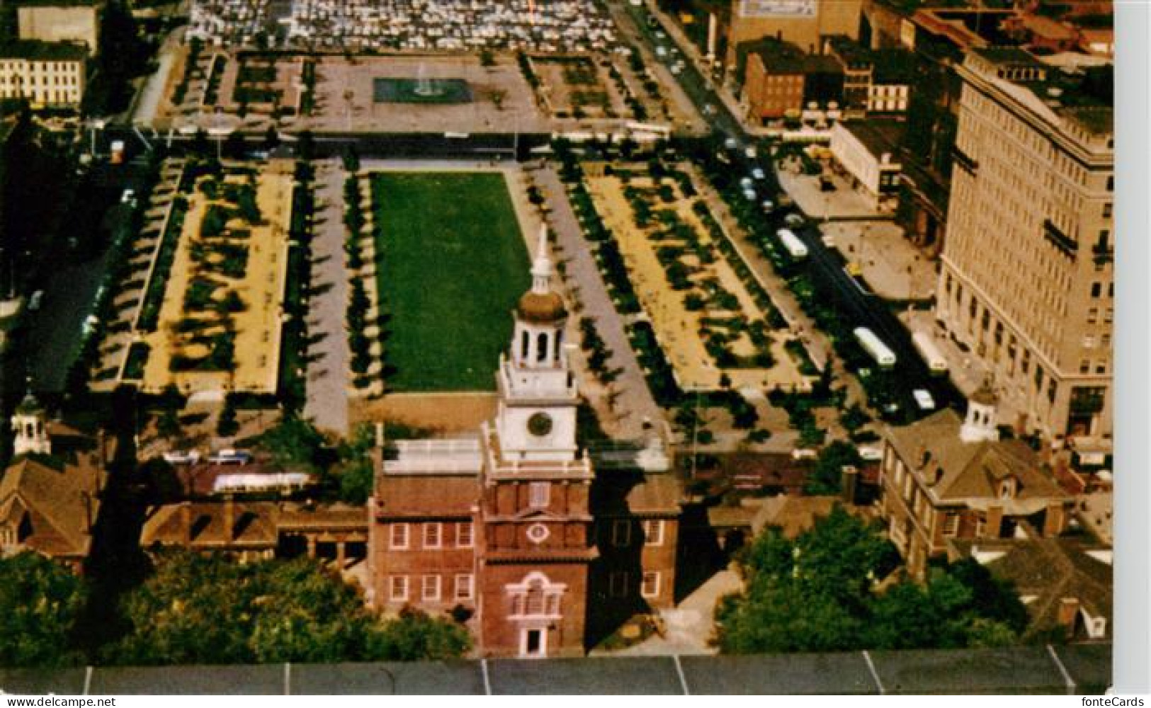 73881126 Philadelphia  Pennsylvania USA Independence Hall Air View  - Autres & Non Classés