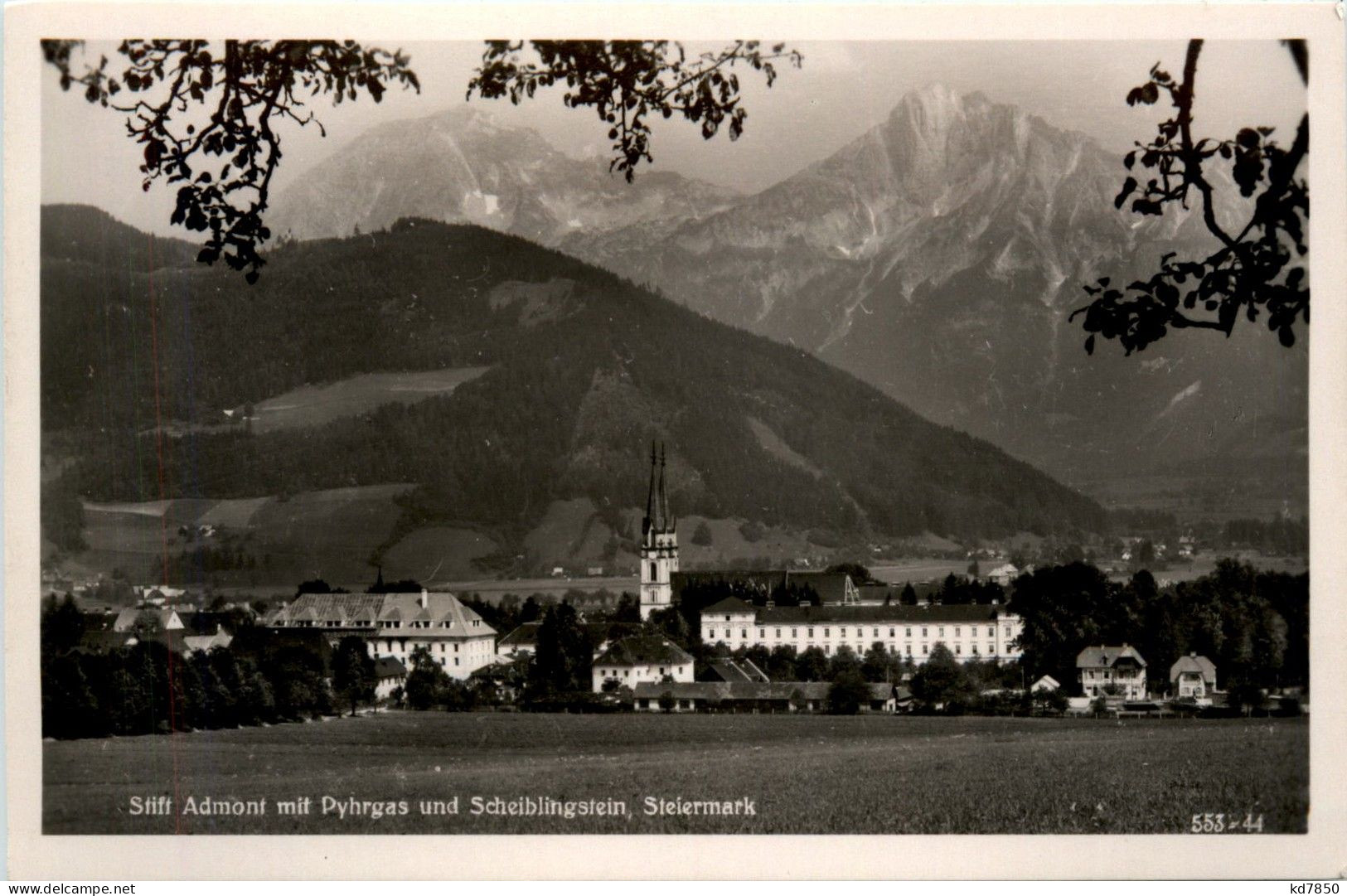 Admont/Steiermark - Admont, Stift Mit Pyhrgas Und Scheiblingstein - Admont
