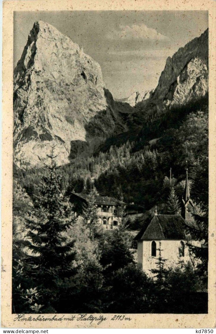 Kufstein/Tirol Und Rundherum - Hinterbärenbad, Haltspitze - Kufstein