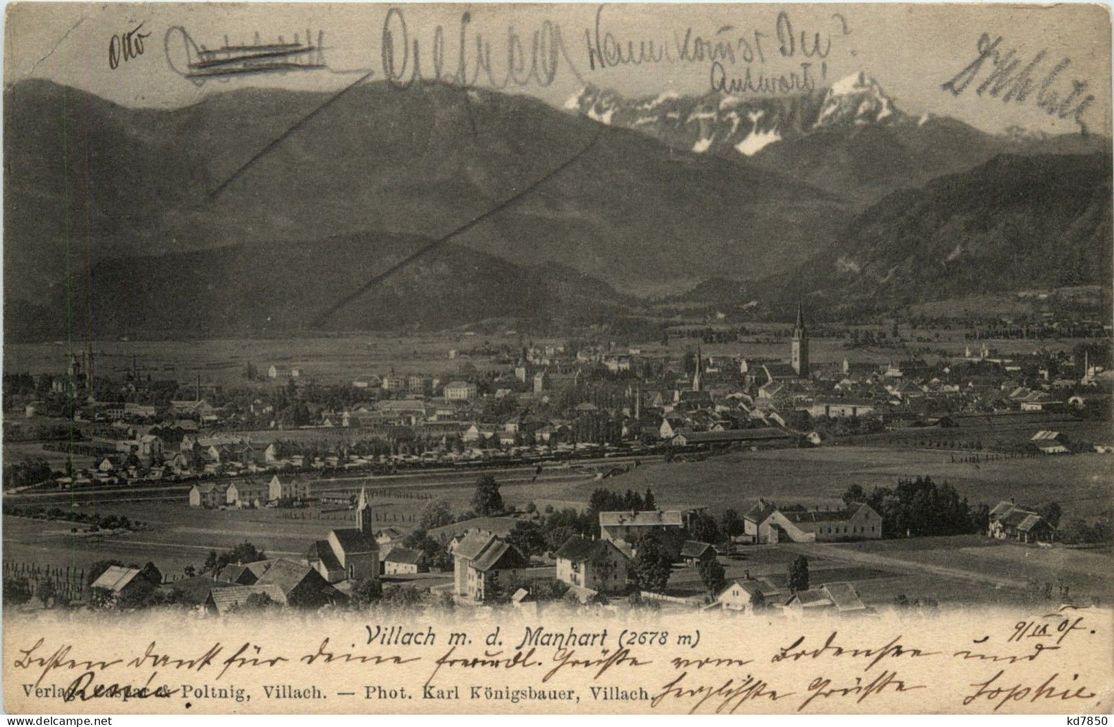 Villach/Kärnten - Villach, Mit Mangart - Villach