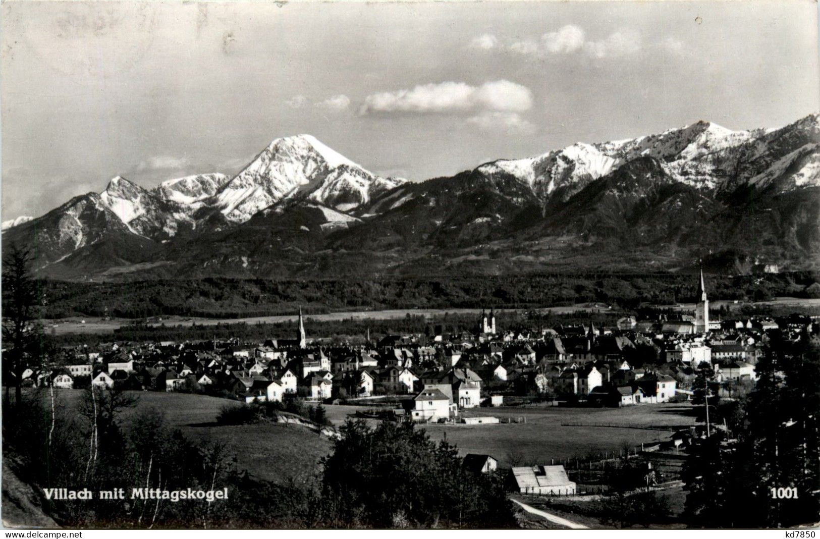 Villach/Kärnten - Villach, Mit Dem Mittagskogel - Villach