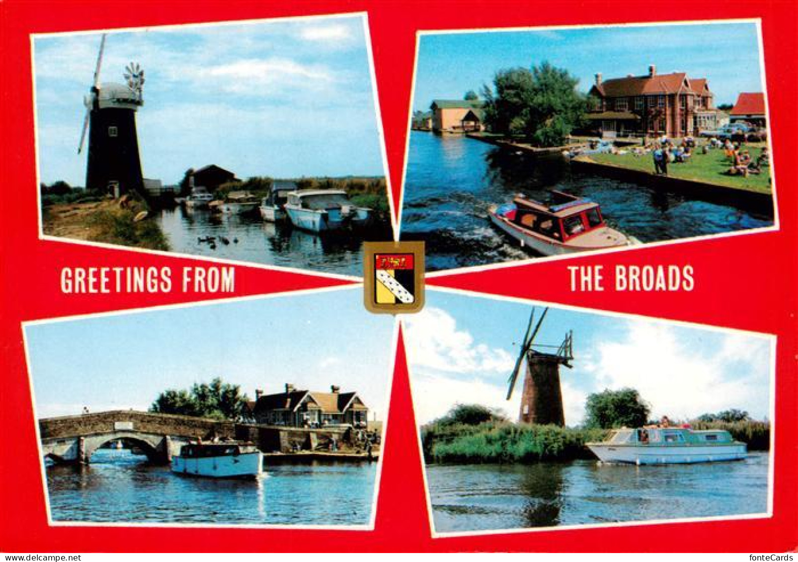 73880830 Norwich  UK The Broads Teilansichten Windmuehlen  - Andere & Zonder Classificatie