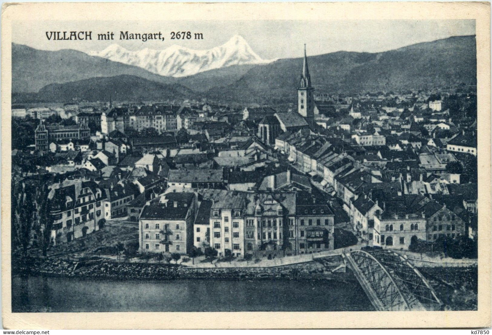 Villach/Kärnten - Villach, Mit Mangart - Villach