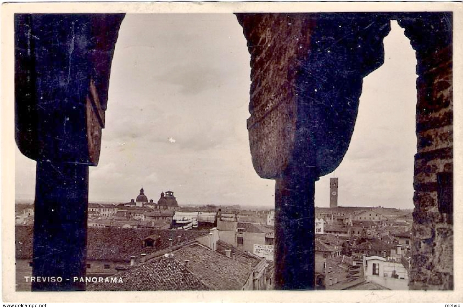 1933-cartolina Foto "Treviso Panorama" - Treviso