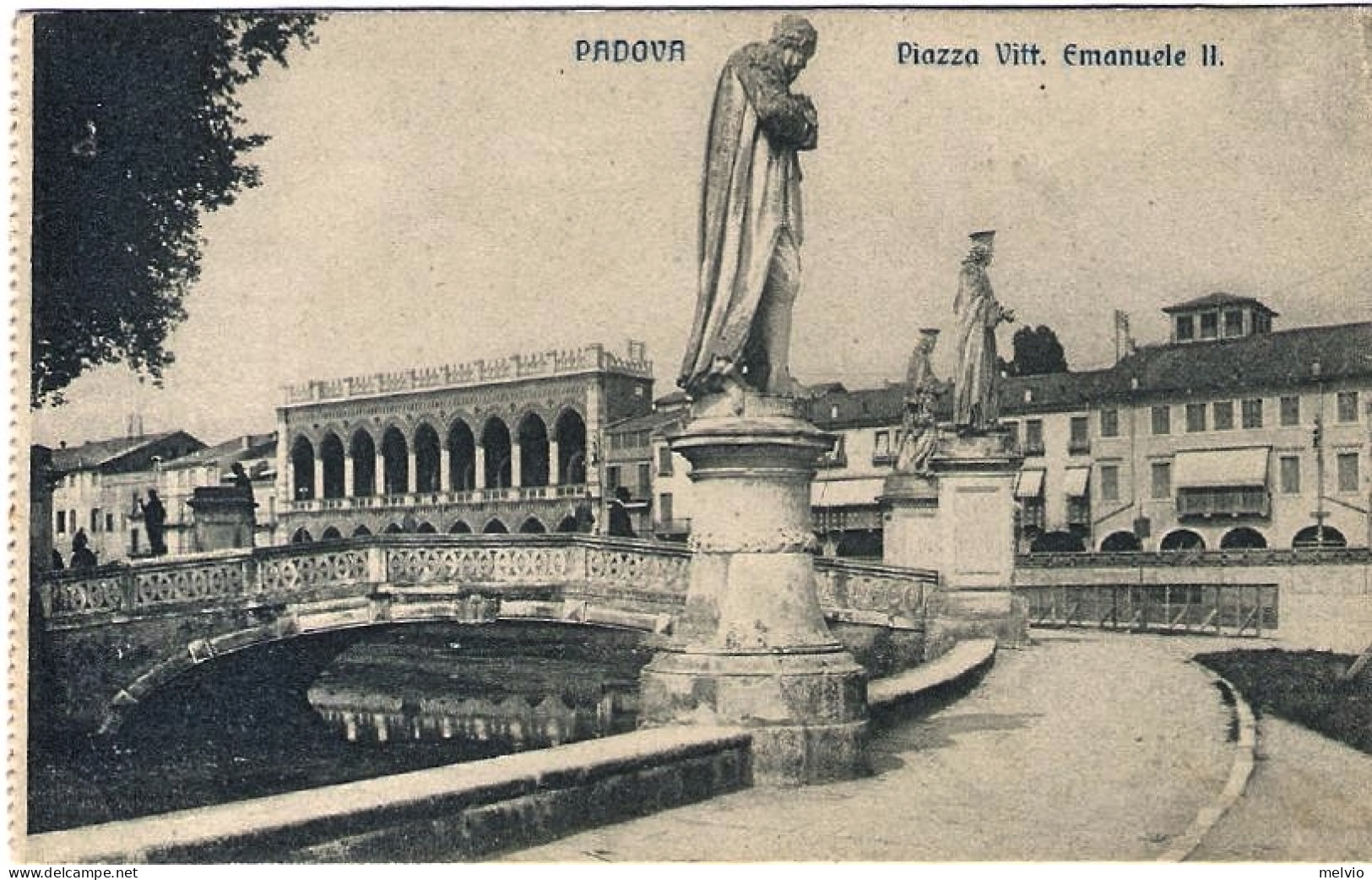 1930circa-"Padova Piazza Vittorio Emanuele II" - Padova (Padua)