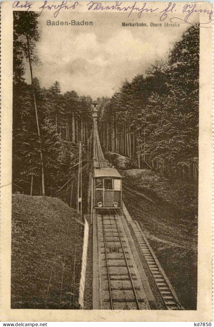 Baden-Baden - Merkurbahn - Baden-Baden