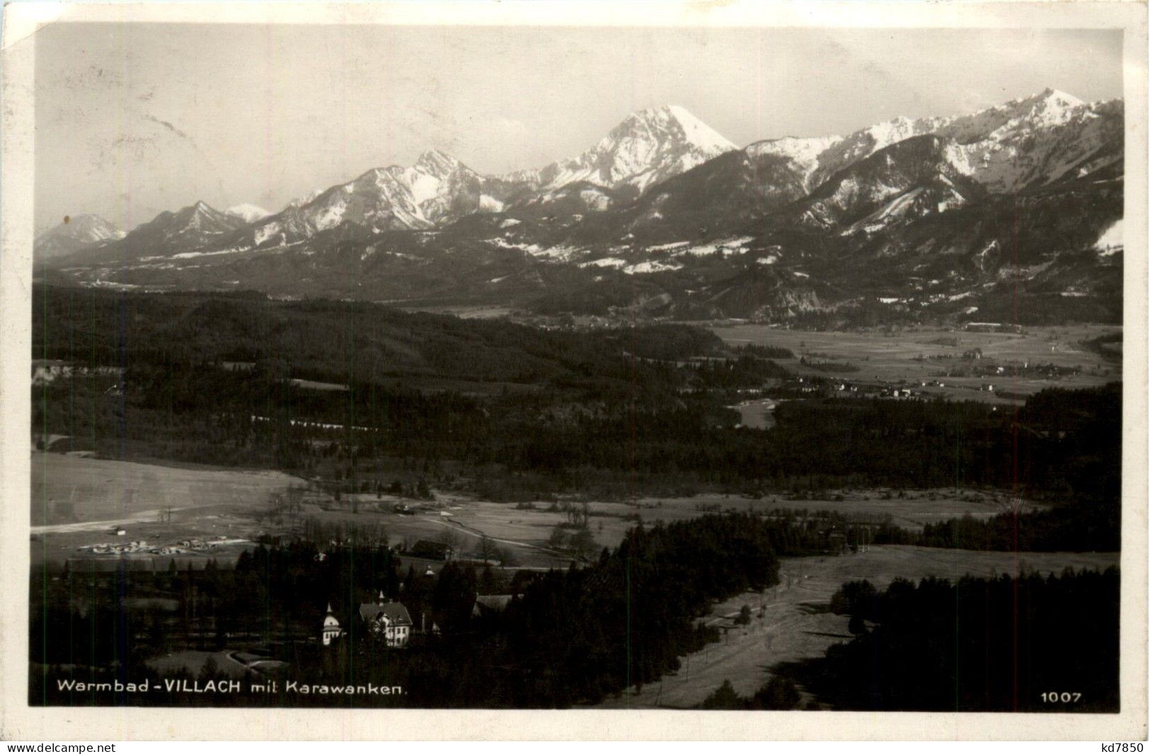 Villach/Kärnten - Villach, Warmbad Mit Karawanken - Villach