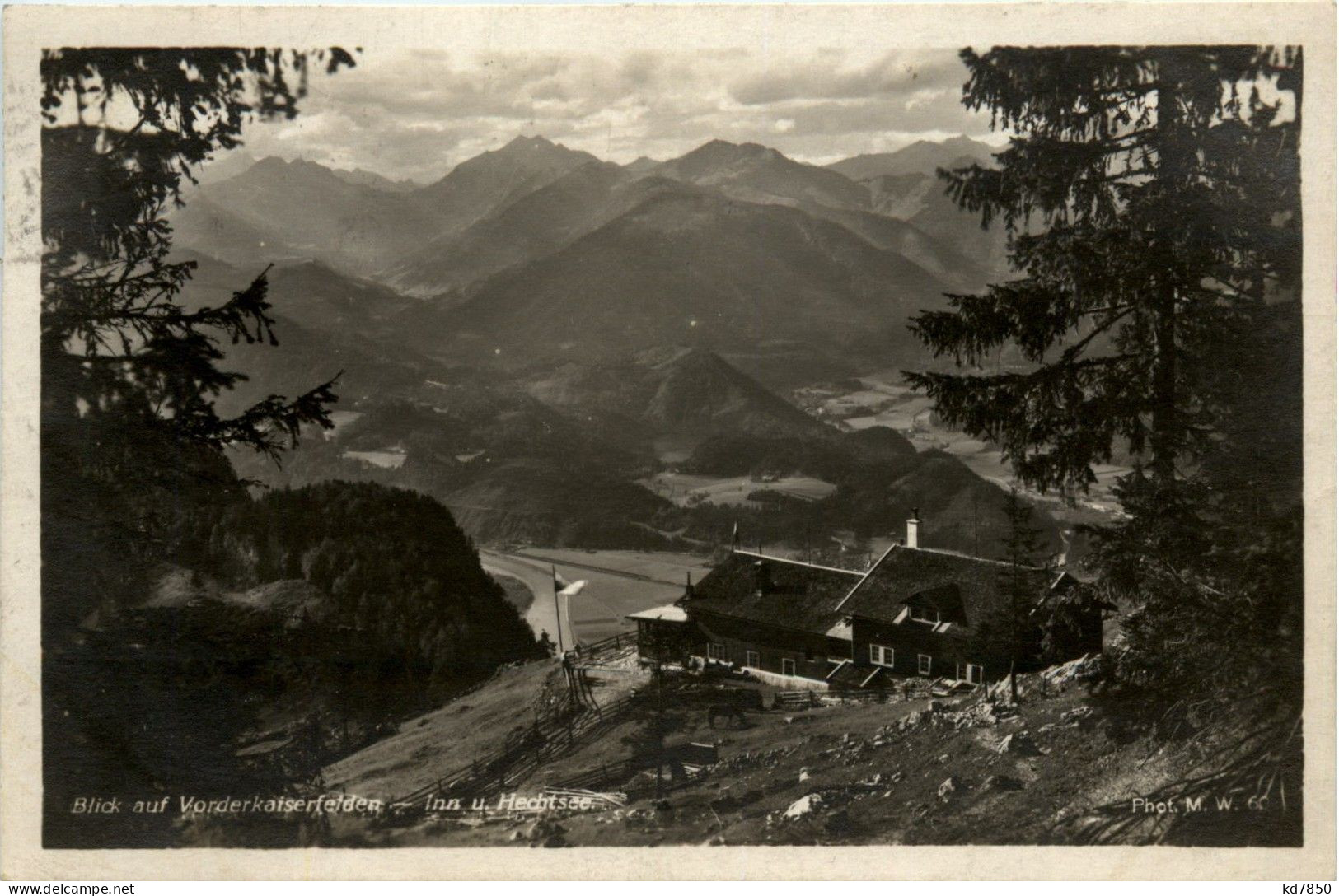 Hechtsee, Kufstein, Blick Auf Vorderkaiserfelden - Kufstein