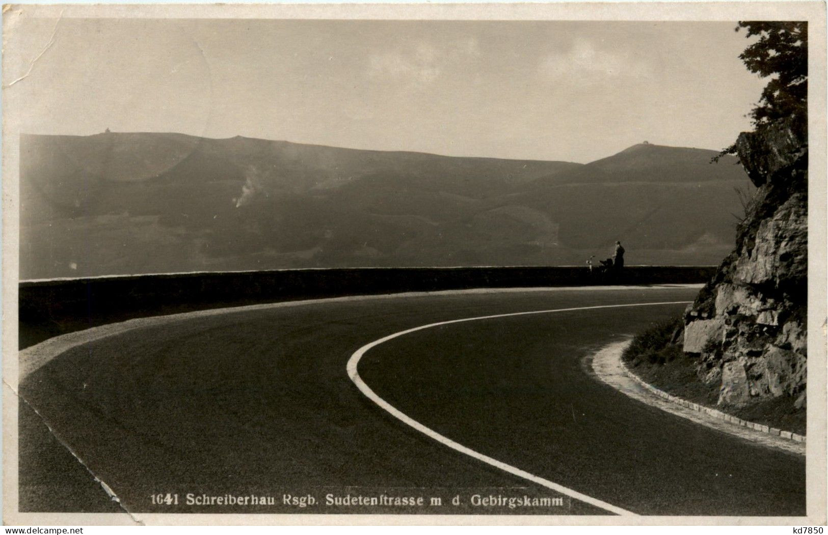 Schreiberhau - Sudetenstrasse - Schlesien