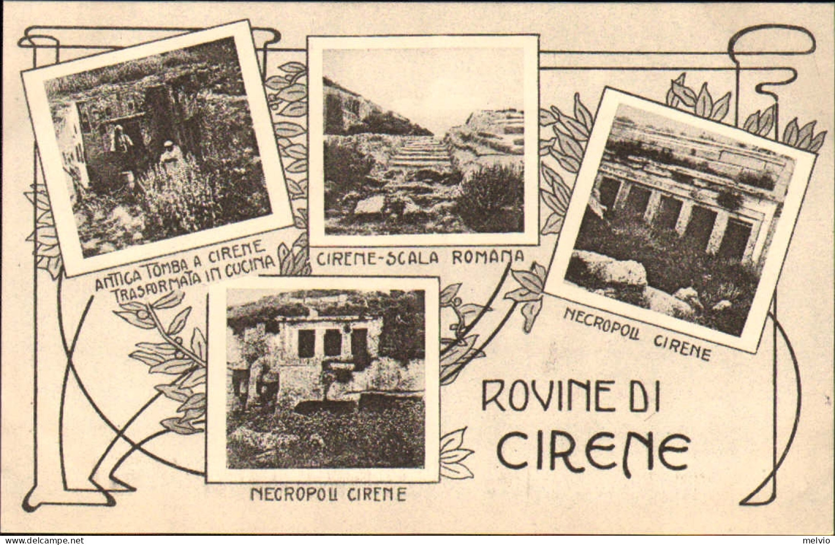 1911/12-"Guerra Italo-Turca,rovine Di Cirene" - Tripolitaine