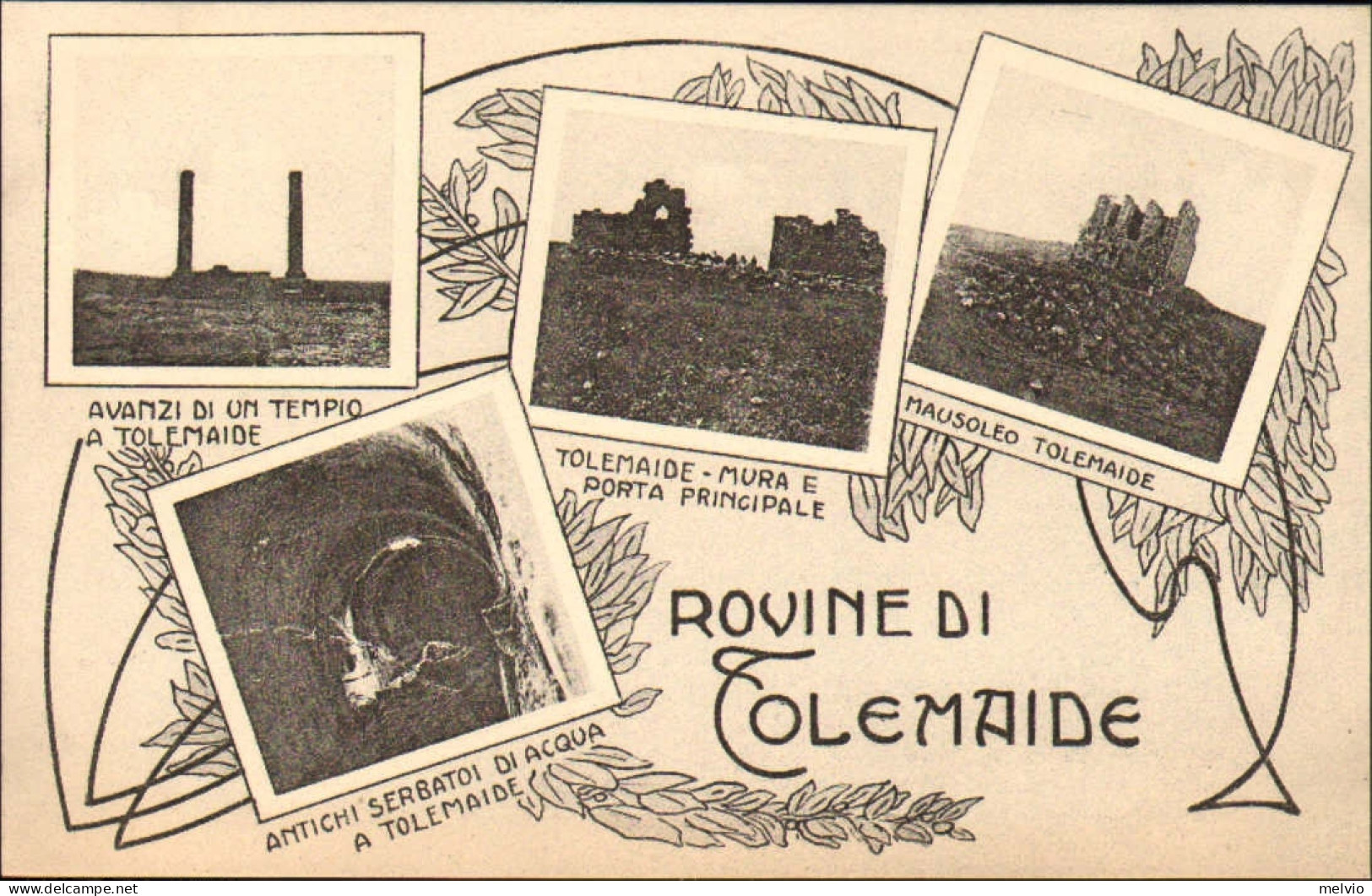 1911/12-"Guerra Italo-Turca,rovine Di Tolemaide" - Tripolitania